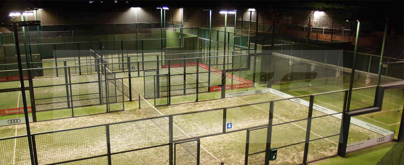 Iluminación pistas de padel